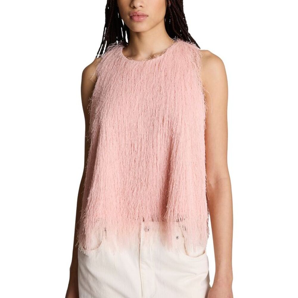 Kenneth Cole Womens  Feather Swing Tank